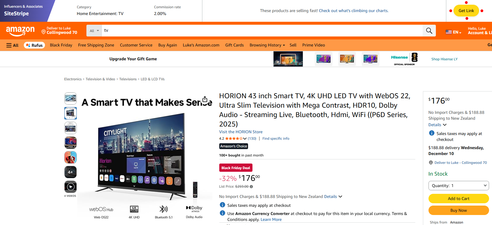 Amazon Associates affiliate link