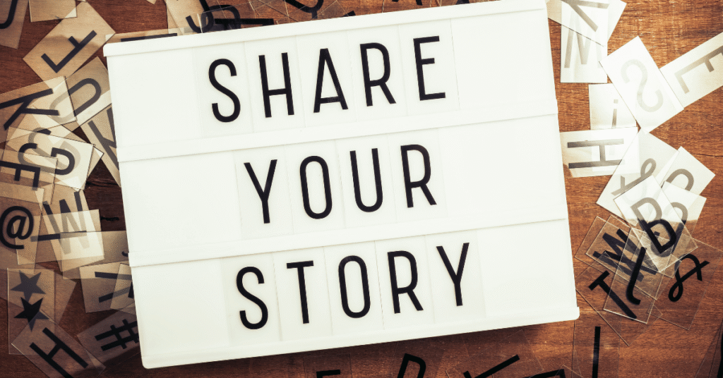 Share your story to write engaging blog posts