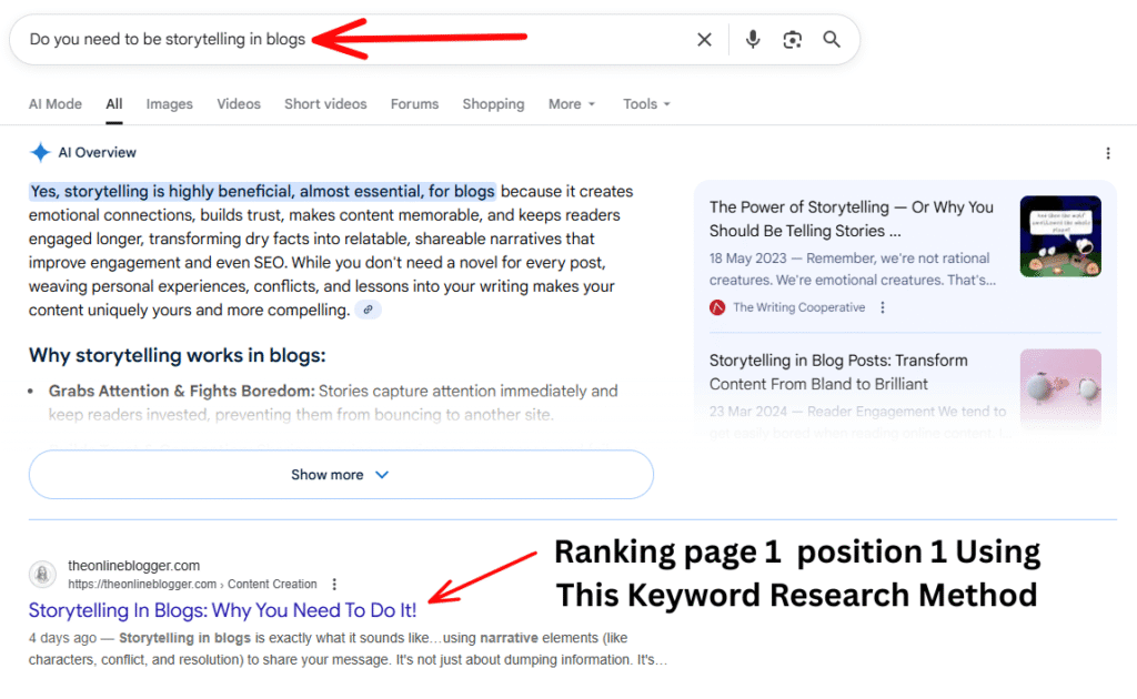 Why This Keyword Research Method Works So Well