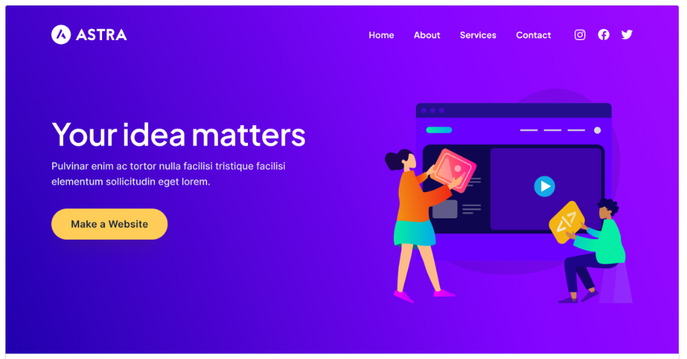 Astra Best website themes