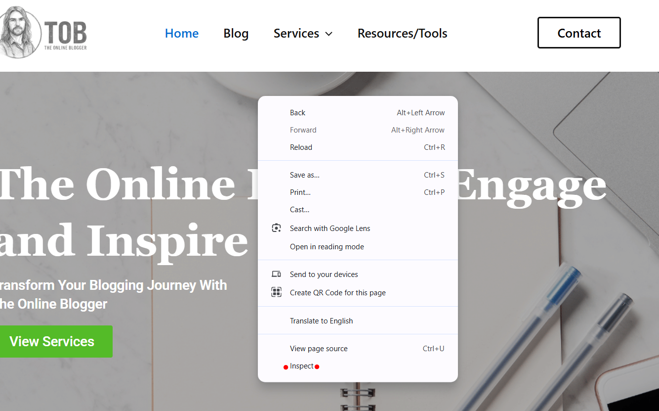 How To Check Your Website Works In Responsive Mode The Online Blogger