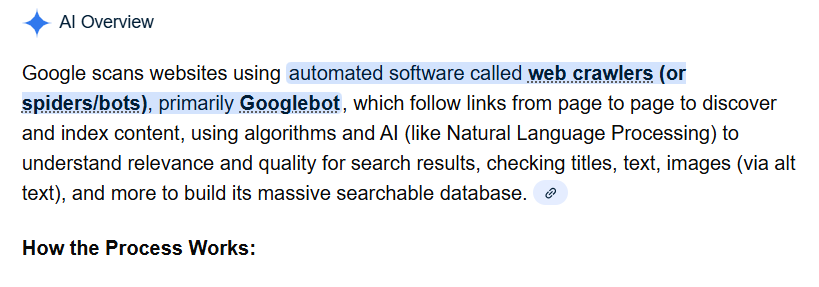 How search engines scan your website for SEO