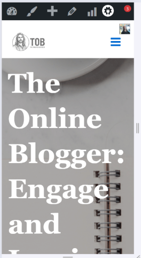 My website works in responsive mode