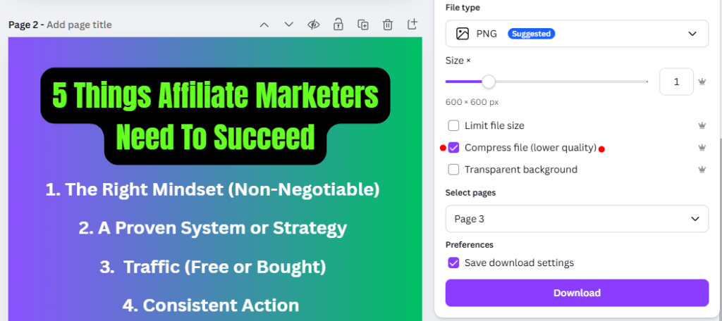 Compress your images