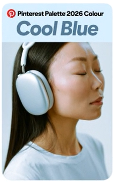 Cool Blue Pinterest color of the year. Image