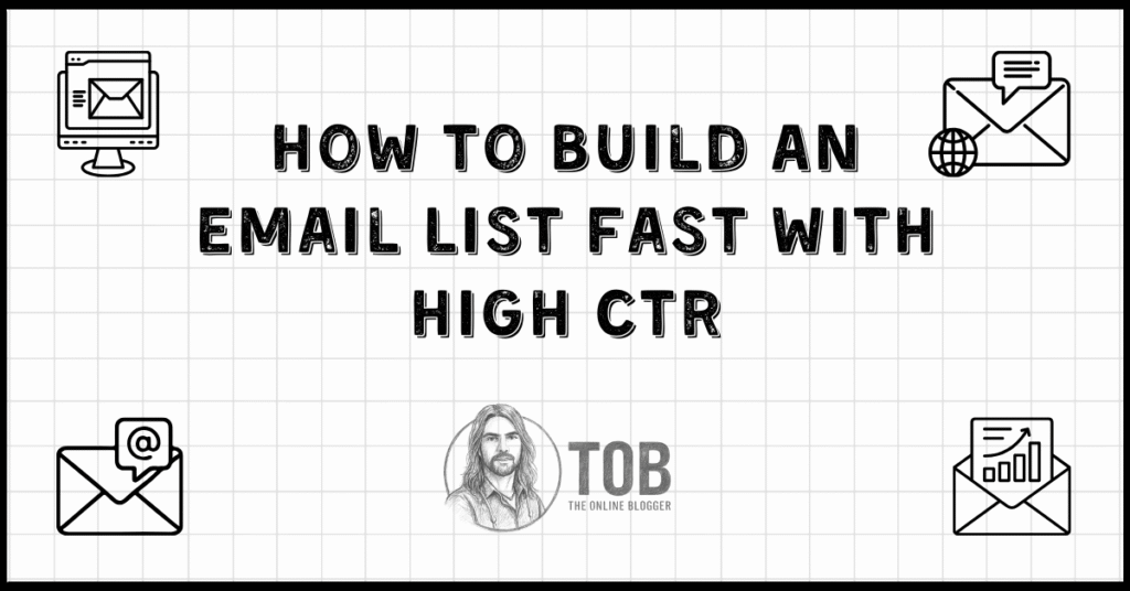 How To Build An Email List blog header image