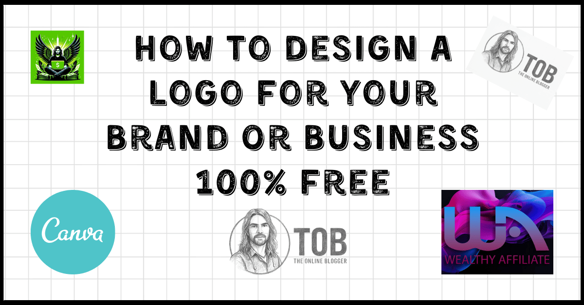 How To Design A Logo For Your Brand Or Business featured image for a blog
