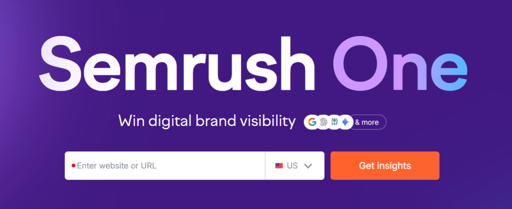 Semrush website audit tool