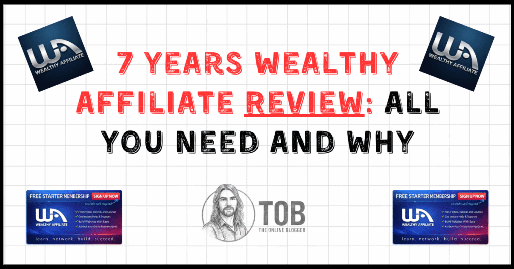 2026 Wealthy Affiliate Review Blog Featured Image