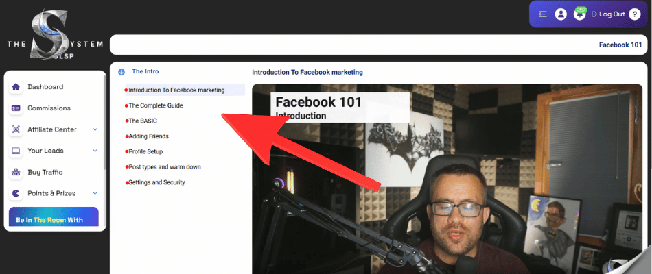 Facebook 101 by Wayne Crowe image of the program.