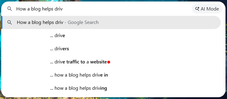 This image shows How the blogs drive traffic from Google