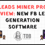 Leads Miner Pro Review Blog Featured Image on The Online Blogger website