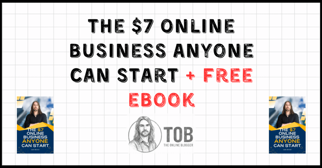 The $7 Online Business Anyone Can Start + Free eBook blog featured image