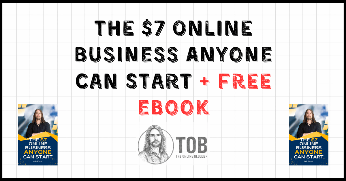 The $7 Online Business Anyone Can Start + Free eBook blog featured image