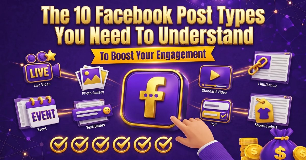The 10 Facebook Post Types