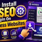 How to install AIOSEO plugin blog featured image