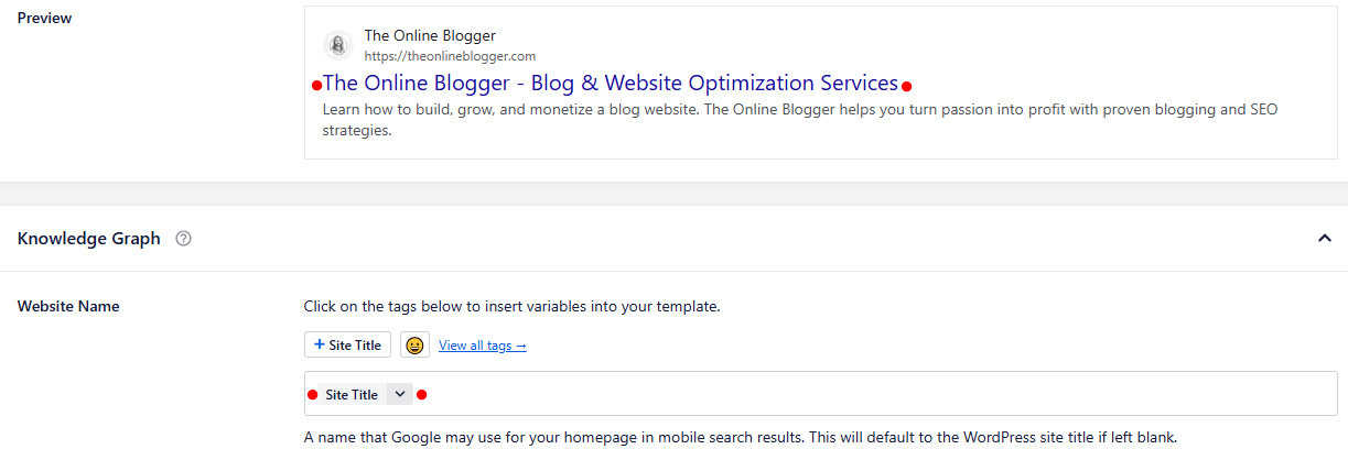 Set up your homepage settings