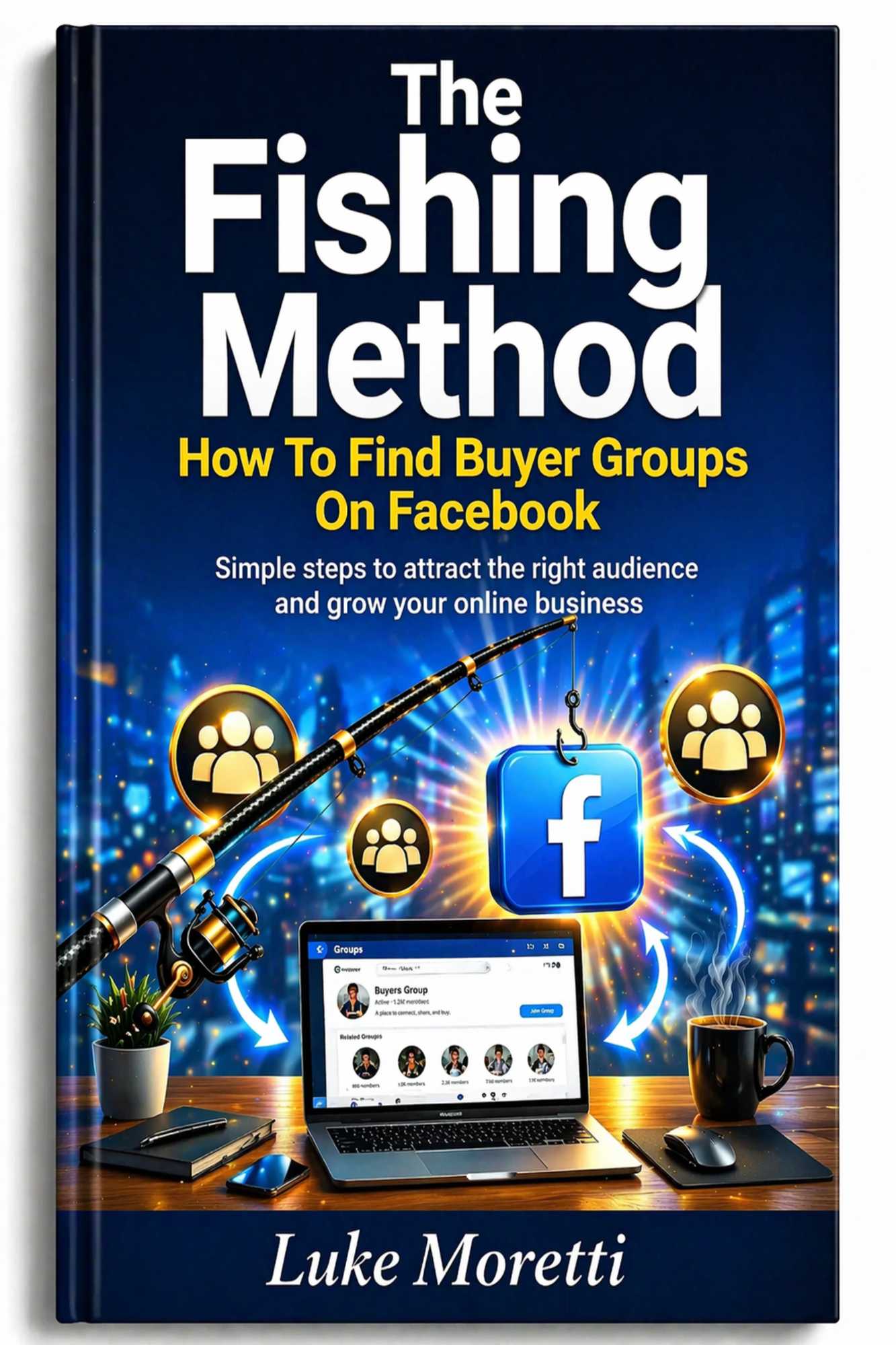 Free blogging resources page with The Fishing Method, used in FB