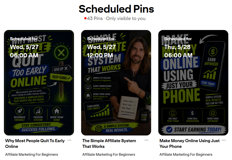 How to make bulk pinterest pins Using ChatGPT