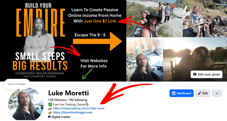 How to monetize your Facebook profile and Earn commissions