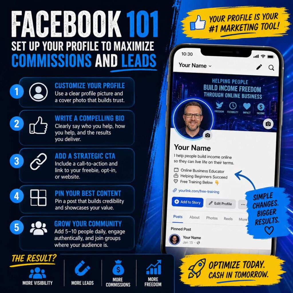 How To Monetize Your Facebook profile with the OLSP Academy and Facebook 101 training