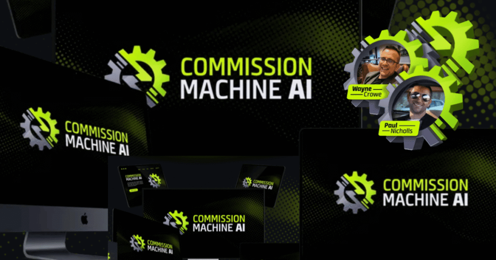 Commission Machine AI Review by Luke Moretti, The Online Blogger
